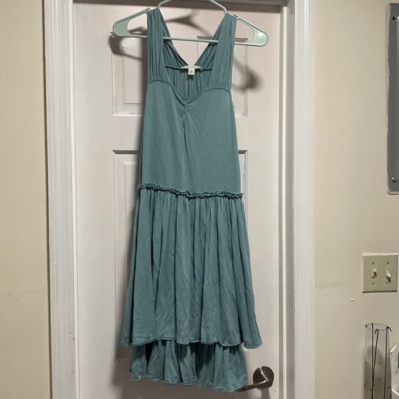 Banana Republic Dresses & Skirts - Banana Republic Turquoise Mini Dress Medium